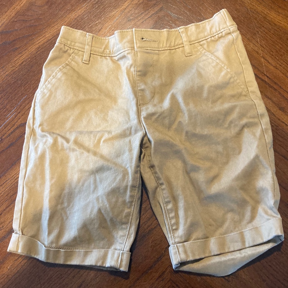 Girls khaki shorts